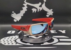 💥🚀Custom Oakley Gascan Ironman Inspired Sunglasses, Prizm Deep Water Lenses