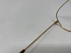 RAY BAN RB3362 COCKPIT 001/51 GOLD 59/14 59mm SUNGLASSES FRAME A771