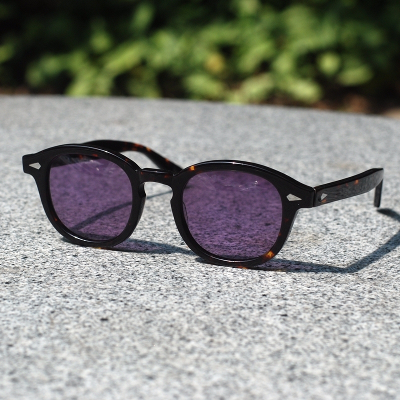 Vintage Johnny Depp sunglasses mens tortoise glasses purple blue green grey lens