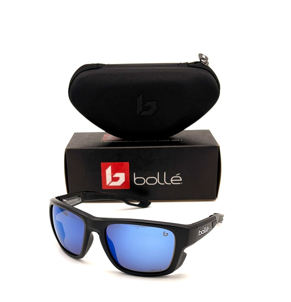 BOLLE AIRDRIFT Matte Black / Volt + Offshore Polarized 58mm Sunglasses