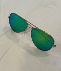 Ray-Ban RB3025 Aviator Large Metal 112/19 Gold Brown Gradient 58mm Sunglasses