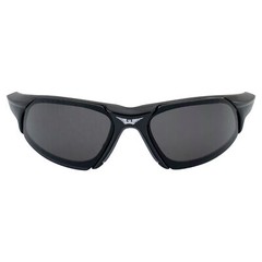 2-Pack of Global Vision Code-8 Safety Glasses With Smoke Lenses And Black Frame