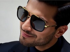 Men Women Sunglasses Square Oversized Designer Fashion Style Retro Shades NEW