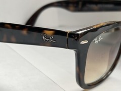 Ray Ban Folding Wayfarer Havana 4105 710 Brown Sunglasses 50mm