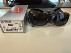 NWT Ray Ban Jackie Ohh Polarized RB4101 9775 Light Havana/Grey Brown Gradient