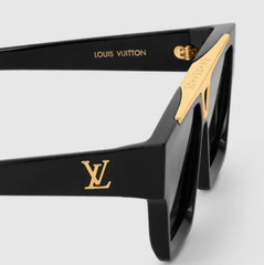 Louis Vuitton 1.1 Evidence Sunglasses Black/Gold Authentic New