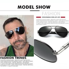 Aluminium HD Polarized Photochromic Sunglasses Pilot Men Driving Glasses Eyewear
