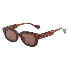 Small Rectangle Sunglasses Candy Color UV400 Square Frame Casual Travel Wear