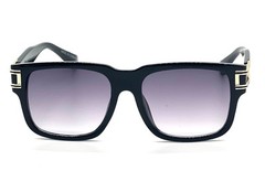 Men Sunglasses Black Lens Designer Shades Fashion Classic Hip Hop Rapper Square