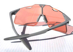 100% Percent HYPERCRAFT Matte Stone Grey HiPER Coral Lens Sunglass 60000-00005