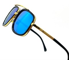 Men Women Sunglasses Square Oversized Designer Fashion Style Retro Shades NEW