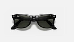 Ray-Ban Original Wayfarer Classic Black Polarized Sunglasses RB2140 901/58 50-22