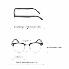 Interview Smart Clear Lens Glasses Fake Vintage Nerd Geek Retro Hipster UV 100%