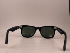 Ray Ban Wayfarer Sunglasses Italy RB 2140 901 Black Green G15 lens 50-22mm