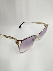 Yves Saint Laurent 31-5160 Gold Lens Purple Sunglasses