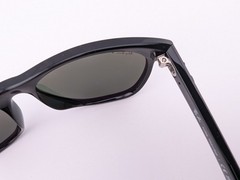 Ray-Ban Sunglasses, Polarized Lenses, RB 4184 601/9A 3P Black, 54-17-145, Brazil