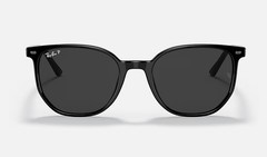 Ray-Ban Elliot Polished Black/Black Polarized 52 mm Sunglasses RB2197 901/48 52