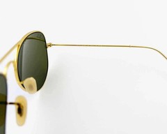 Ray-Ban Sunglasses RB3025 Aviator Flash Gold Frame Blue Flash Lenses 58mm Unisex