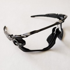 Oakley Jawbreaker Polished Black Silver Icons Frame Only Authentic OO9290