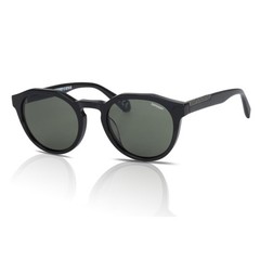 Superdry Sunglasses SDS-5012 104 Shiny Black/Vintage Green Official Stockist