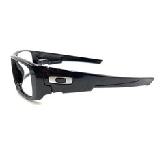 Oakley Crankshaft Black Oversized Wrap Sunglasses Frames 130 Designer Men Women