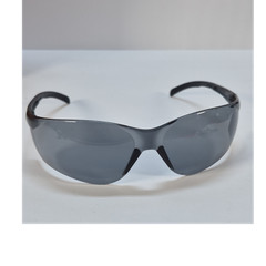 Lightweight Black Wrap Style Men’s Sunglasses Plastic Frame Gray Tinted Lens