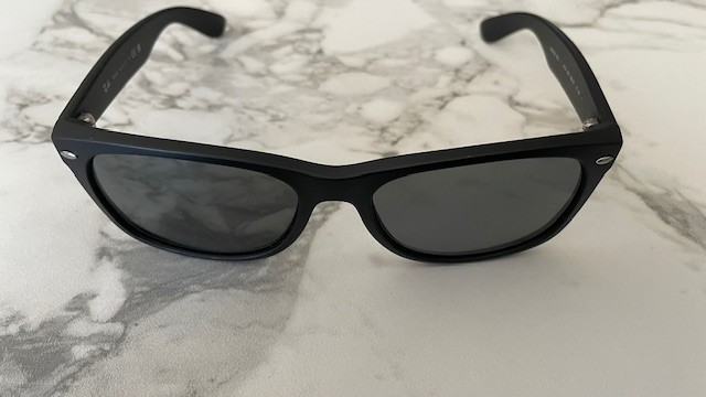 Ray-Ban RB2132 New Wayfarer Sunglasses 622 55-18 145 3N Matte Black (Frame Only)