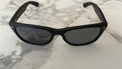 Ray-Ban RB2132 New Wayfarer Sunglasses 622 55-18 145 3N Matte Black (Frame Only)