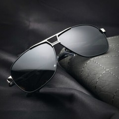 Aluminium HD Polarized Photochromic Sunglasses Pilot Men Eyewear Driving Glasses