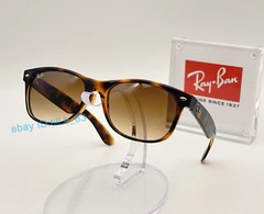Ray-Ban RB2132 Sunglasses Havana Frame Light Brown Gradient Lens 55mm