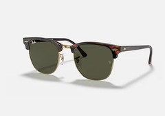 BRAND NEW Ray-Ban Clubmaster RB3016 W0366 Sunglasses Tortoise/Gold