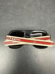 Gucci GG0255S Sega Ivory Green Stripe Sport Sunglasses 003 Case