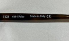 SEE 6184 Polar Sunglasses 52 [ ] 22 145 mm Made In Italy Tortoise Nice Lenses