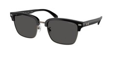 COACH HC8412 500287 Cw406 Gunmetal Black Grey Solid 56 mm Men’s Sunglasses