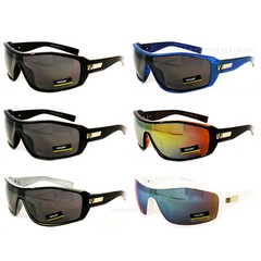 Sunglasses Designer Black Fashion Shield Sport Khan Shades Mens Driving New