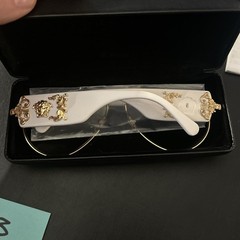 VERSACE Aviator MOD.2150-Q 1341/87 Sunglasses NEW OTHER READ DISCR