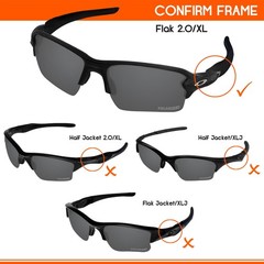 EYAR Replacement Lenses for-Oakley Flak 2.0 XL OO9188 Sunglasses – Options