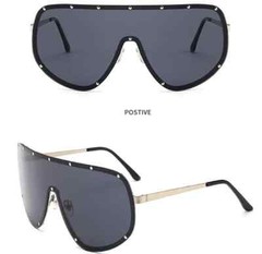 Men Women Sunglasses Fashion OVERSIZED Big MASK SHIELD Celebrity Polarized Large