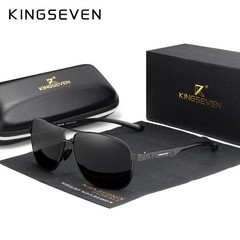 Kingseven Brand Men Sunglasses Polarized Aluminum Uv400 Mirror Sun Glasses Women