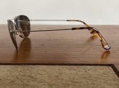 Vintage Maui Jim Sunglasses MJ-245-16 Made in Japan 56-18-137 Gold Tortoise
