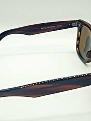 RayBan Wayfarer RB2140 954 Stripped Havana Frame B-15 Brown Lens 50MM