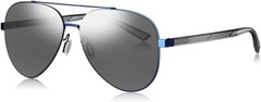 BOLON Classic Aviator Nylon Lens Polarized UV400 Unisex Sunglasses BL8030