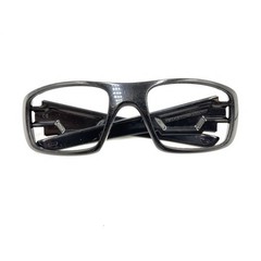 Oakley Crankshaft Black Oversized Wrap Sunglasses Frames 130 Designer Men Women