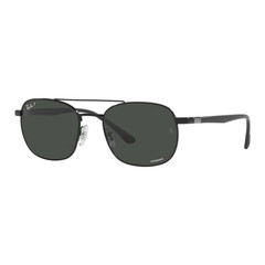 Ray-Ban RB3670-CH Black 002/K8 Dark Grey Polarized Lens 54-19-140 – NEW