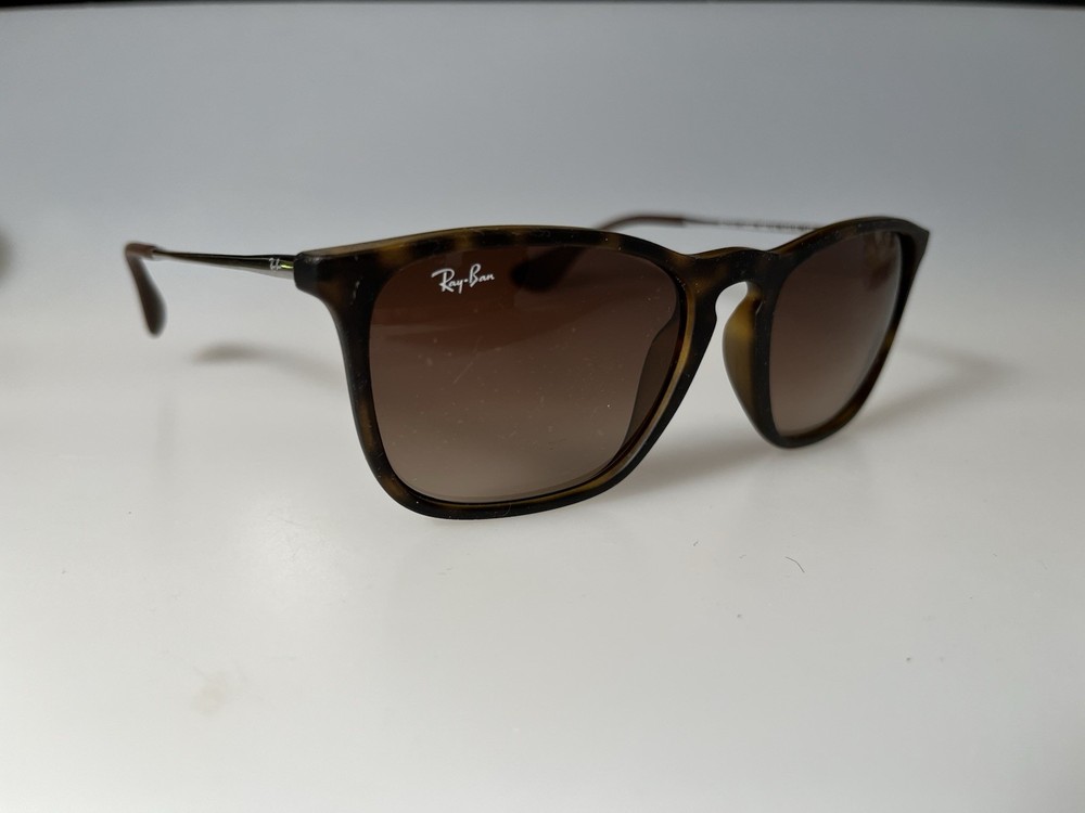 Authentic Ray-Ban RB 4187 CHRIS 856/13 54-18 -145 3N Sunglasses 54mm