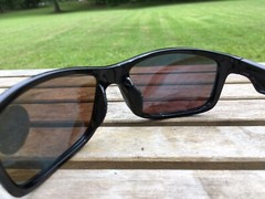 Maxx HD Sunglasses Retro 2.0 Polarized Black Smoke Lens Mirrored Blue 57588