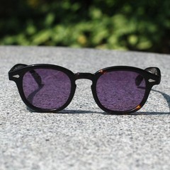 Vintage Johnny Depp sunglasses mens tortoise glasses purple blue green grey lens
