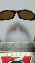 Oakley Unknown Sunglasses Tortoise Frame Brown Bronze Lens Wrap Around Eyewear