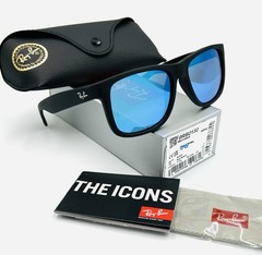 Ray-Ban Polarized Sunglasses Rb4165 Blue Mirror Lens 622/55 Men Sport Sunglasses
