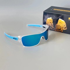 Oakley Turbine Rotor OO9307 Sunglasses Polished Clear Frame/Lce Blue Lens